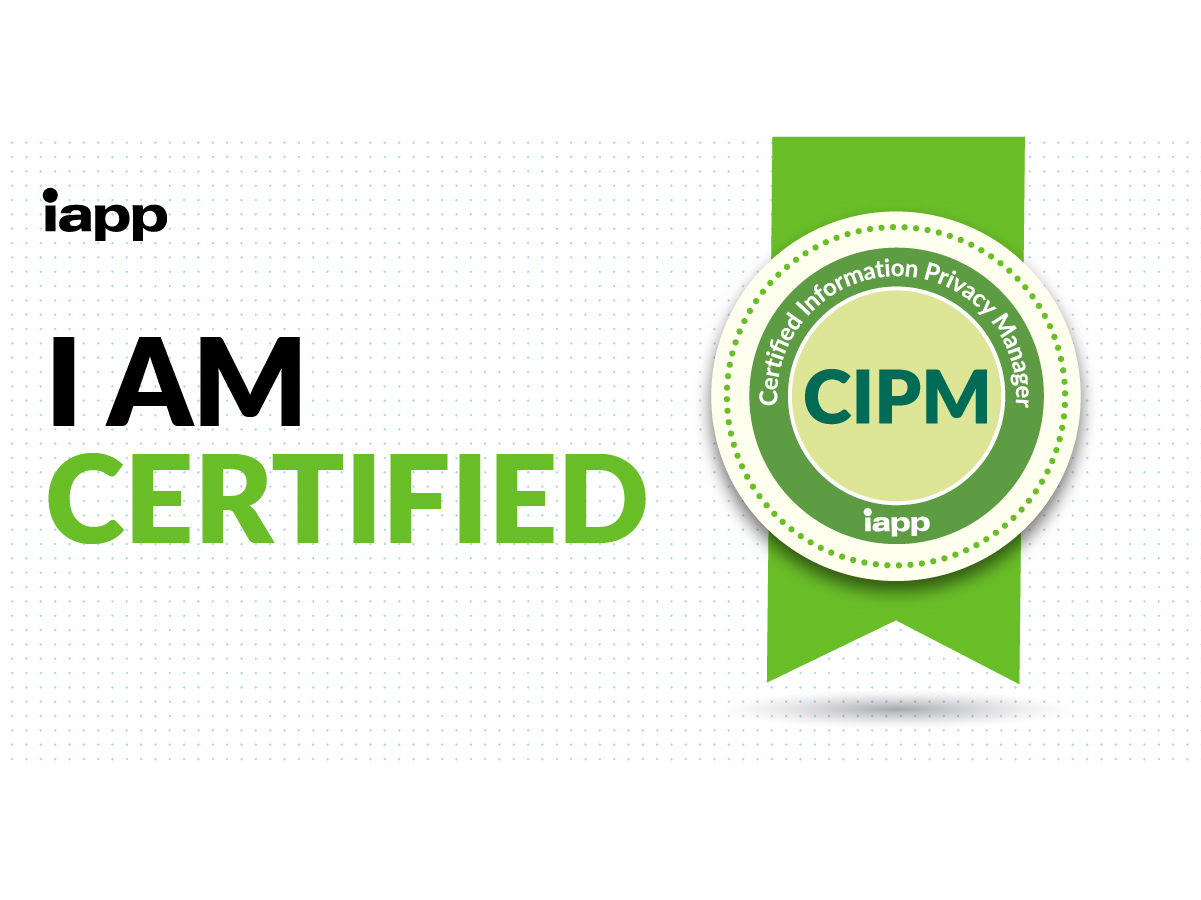 Scott Earns CIPM Certification